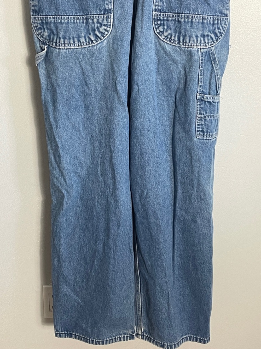 Men’s Key Imperial Vintage Work Denim Overalls size 40 x - Picture 11 of 16